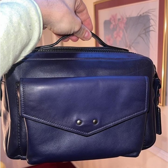 Coach Men's Jaxson Bag Deep Blue - Picture 1 of 2